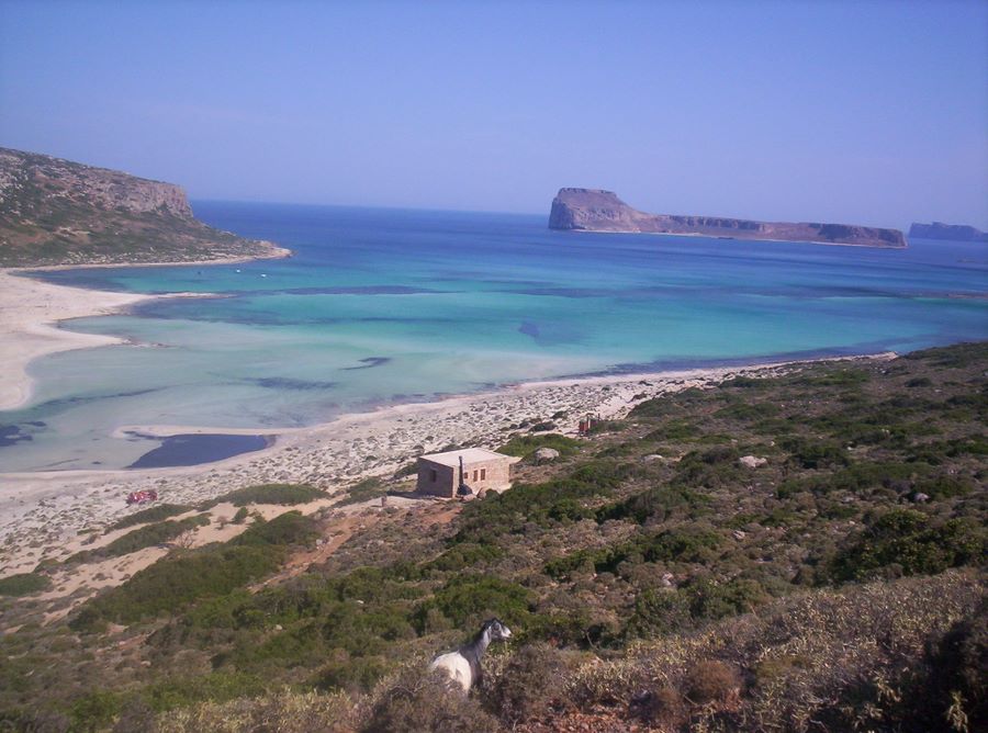 La laguna di Balos a Creta